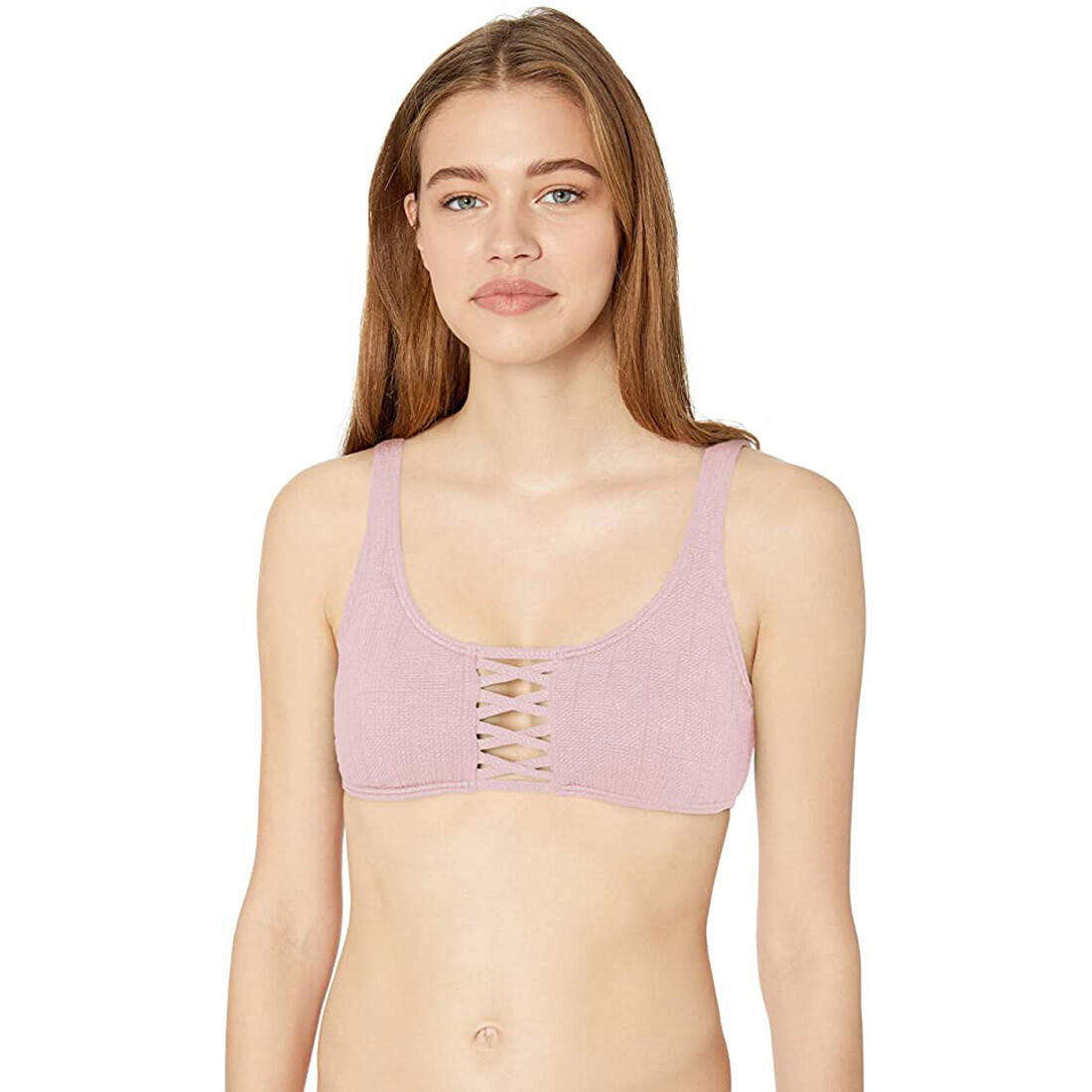 Женский топ-бикини на бретелях Billabong Sweet Sands Розовый песок Большой размер 4590₽