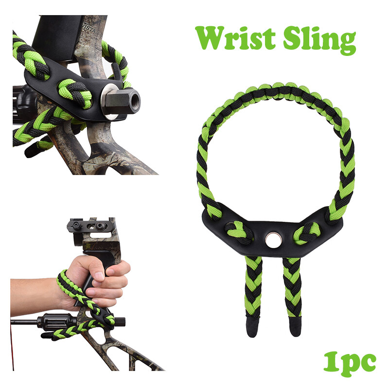 Cinghia Polso Per Arco Elong Outdoor - Pelle E Paracord, Regolabile - Foto 12