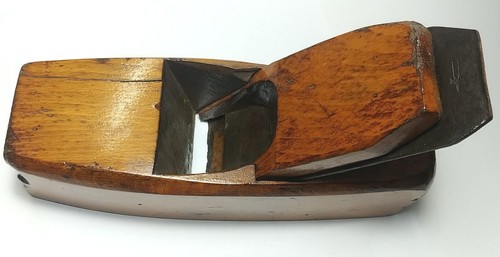Vintage Wooden Coffin Smoother Block Plane - Picture 2 of 7