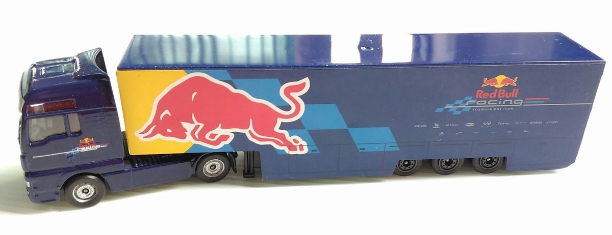 ミニカー Red Bull Racing Scania Truck 1/64 1/64 Kengfai & Maxwell Scania S730 V8 Double Level