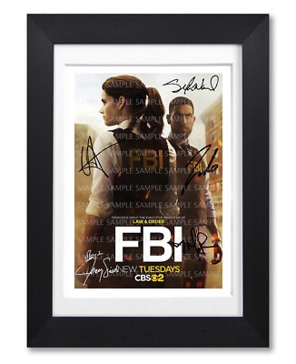 FBI CAST SIGNED CBS TV SHOW SEASON SERIES POSTER