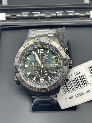 Citizen Promaster Navihawk AT8227-56X 48mm Grey Stainless Steel