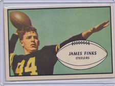 1953 Bowman #23 Jim Finks EX Set Break