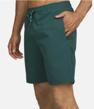 Land's End Men's Swim Short UPF 50 Green Size XL