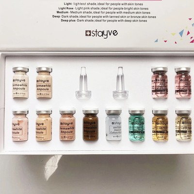 BB Shine Serum Glow Starter Bright Liquid Foundation Ampoule