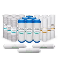 Reverse Osmosis Replacement Filters Coconut Carbon Inline Sediment and GAC