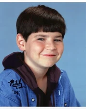 Michael Fishman Roseanne W/Coa autographed photo signed 8X10 #25 D.J. Conner