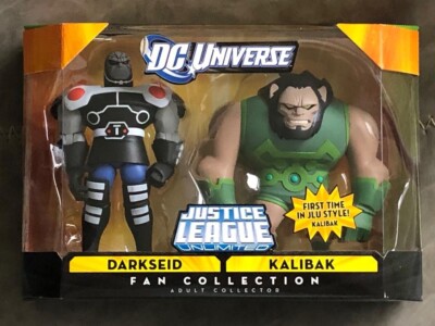 DC Universe Justice League Unlimited DARKSEID & KALIBAK Action