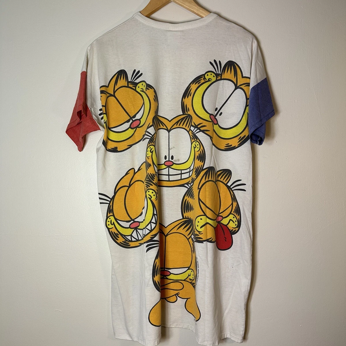 Vintage 70s RARE Garfield T-Shirt 1978 Jim Davis Single Stitch One Size A1