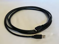 EZOPower Black Micro-USB 3.0 Cable (10 ft) 5Gps A/Micro B Device
