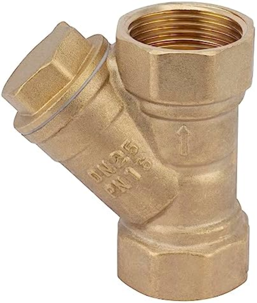 Boutt 2146497 PFS26 - Filtro a Y anti sabbia ottone/inox, 26 x 34