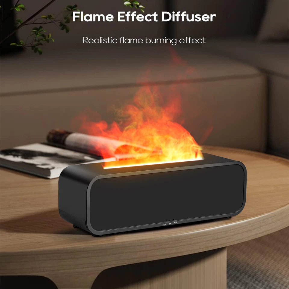 Aroma Humidifier Essential Oil Diffuser Grain Ultrasonic Air LED Aromatherapy A+ - Image 3 of 4