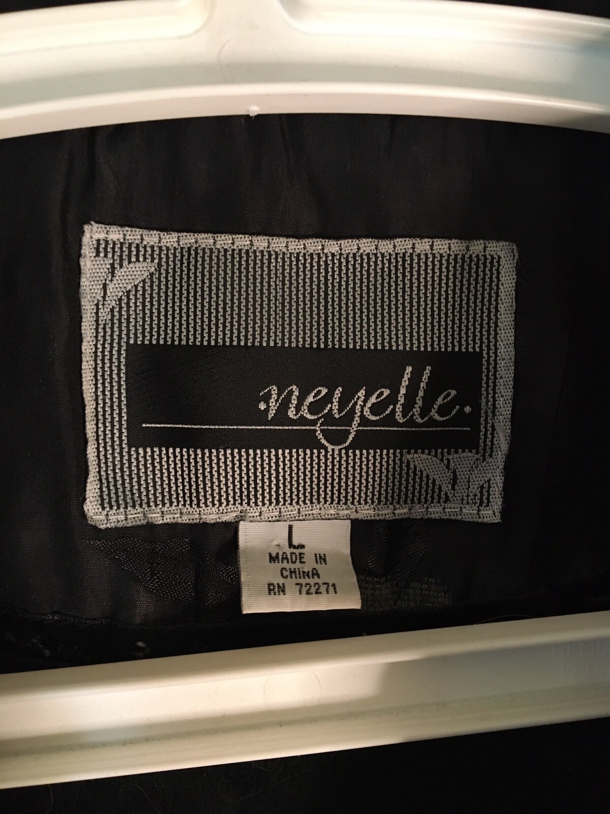 Neyelle Large Poly Filled Boho Jacket Floral Etch… - image 3