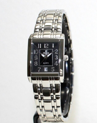KIENZLE Damenuhr Quarz, Datum, Edelstahl-Armband, 3 BarW.R. Ref. 815/3966