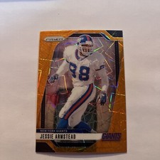 2024 Panini Prizm Football Orange Lazer Jessie Armstead Giants 