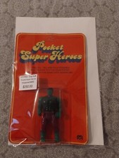 Incredible Hulk Figure MOC UNPUNCHED (1979 MEGO Pocket Super Heroes) BRAND NEW!