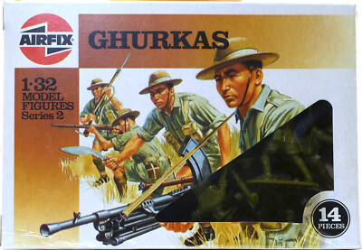 Airfix WWII Ghurkas #51571 - set of 14 figures mint in box 