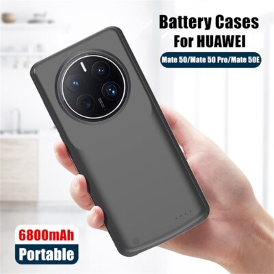 Externes Batteriegehäuse für Huawei Mate 50 Pro 50E Powerbank-Ladeabdeckung