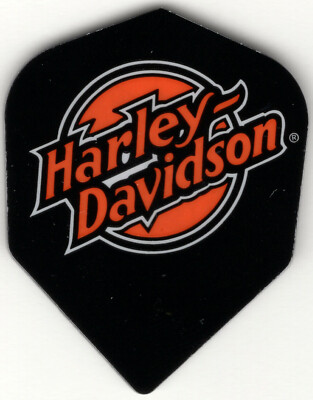 Harley Davidson Logo Dart Flights: 3 per set