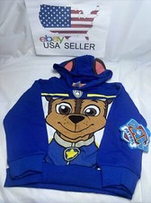 Paw Patrol Childrens/Kids Chase 3D Ears Hoodie Size 3T