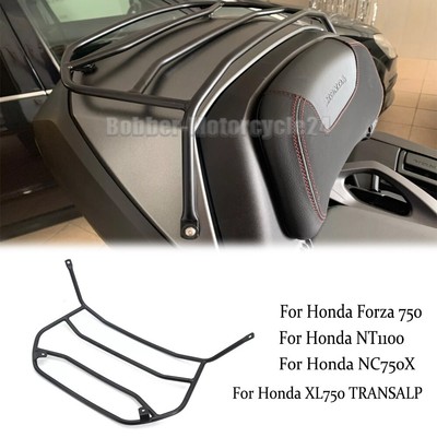 Fit For HONDA TRANSALP XL750 2023 2024 Black Rear Tourbox Trunk Top Luggage Rack