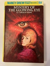 Nancy Drew Mystery #51 -The Mystery of the Glowing Eye by Carolyn Keene Glossy