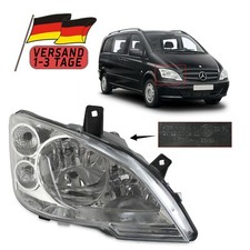 Rechts Scheinwerfer Für Mercedes Vito Viano 2010-15 Mit Stellmotor E-Prüf H7/H7