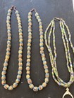 Trio of Sophisticated N. African Millefiori Tuareg Necklaces - Film Collection — photo 3