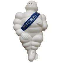 michelin doll man bibendum figure 1 x 8" mascot advertise tire with white light