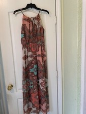 Sweet Storm Floral Dress Lined Size Medium