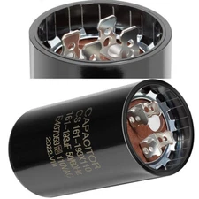 Pool Pump Motor Start Capacitor 161-193UF 110VAC 50/60 Hz for Hayward Super Pump