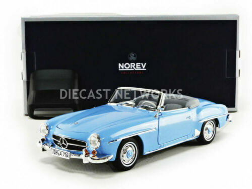 Voiture Miniature MERCEDES BENZ SLK 350 Cabriolet Bleue - Échelle 1/43 - NEUF New Ray
