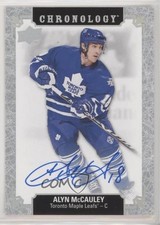 2018 Upper Deck Chronology Franchise History Alyn McCauley #FH-TO-AM Auto 04q7