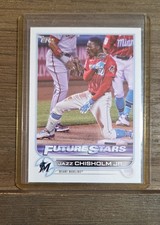 2022 Topps Series 1 - Future Stars Jazz Chisholm #6 Red Jersey