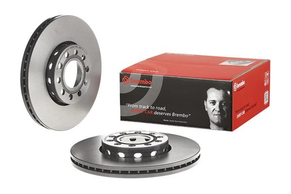 Juego de discos de freno BREMBO + pastillas para 8D2 AUDI A4 B5 VW PASSAT Variant 3B5 3B2 - Imagen 2 de 4