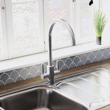 Rangemaster Intense Kitchen Mixer Tap - Brushed - TID1BF