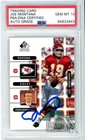 Joe Montana 1999 Upper Deck SP Signature Edition Autograph Card #J7 PSA/DNA 10