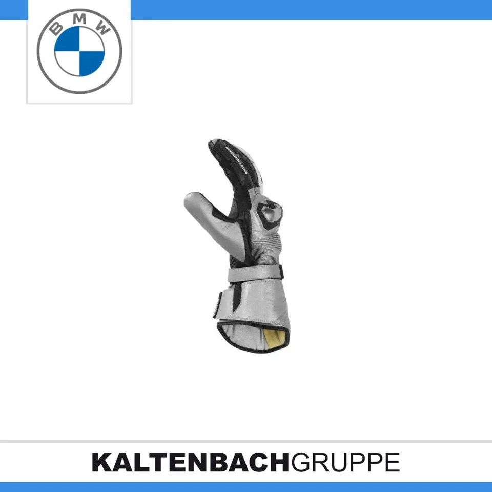 ORIGINAL BMW Motorrad Handschuhe M Pro Race Comp Silber - Bild 3 von 3
