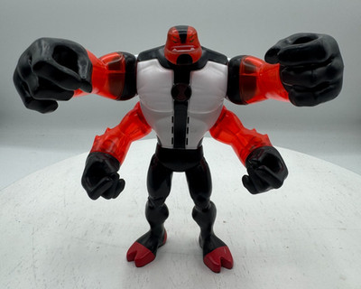 2017 Ben 10 POWER UP FOUR ARMS 5'' Figure Cartoon Network Playmates