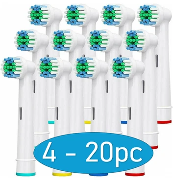 DMD DIRECT Toothbrush Heads Compatible with ORAL B Electric Replacement Braun Brush Head