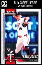 2026 Topps #149 Travis Adams Minnesota Twins RC