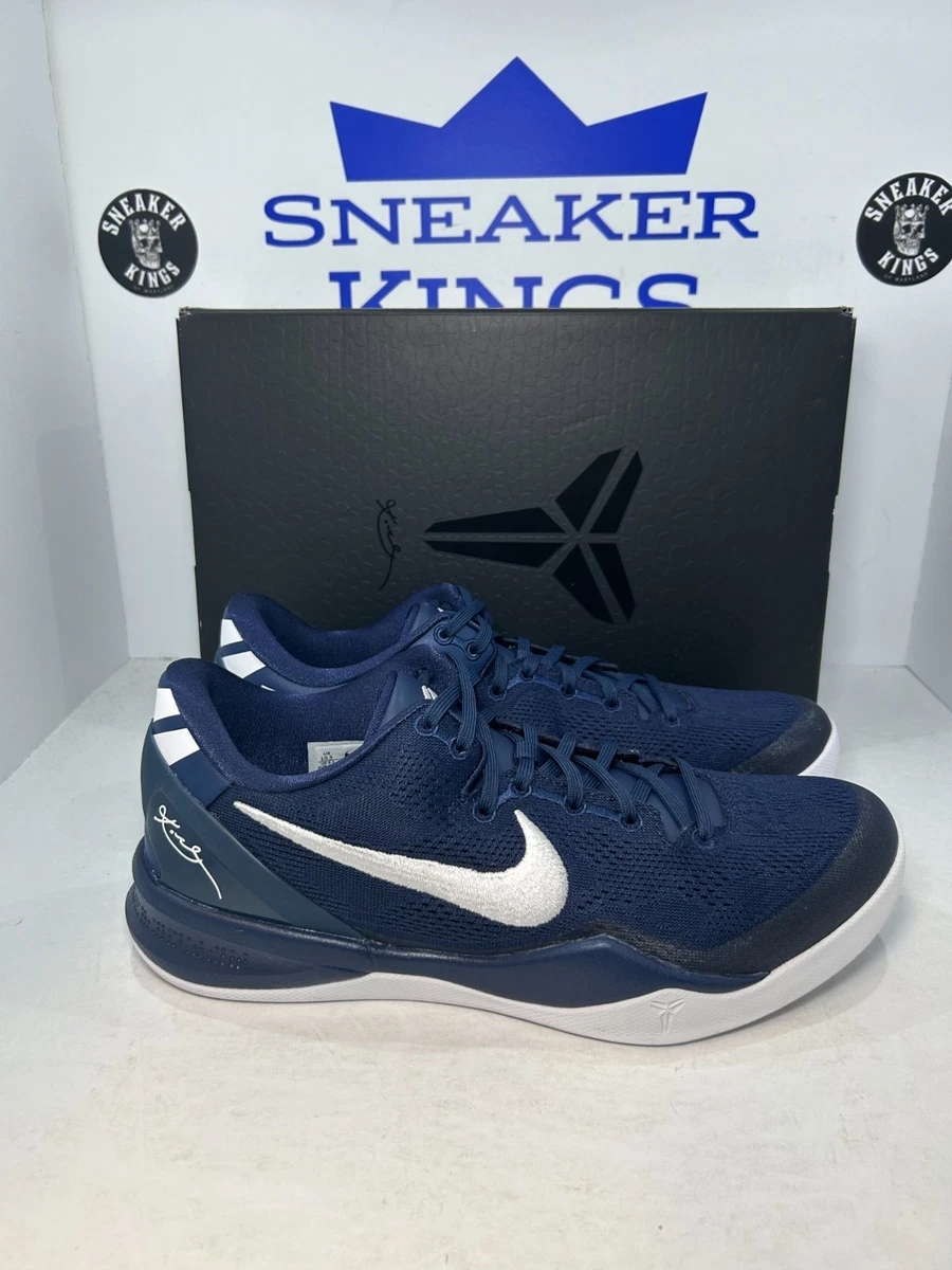 Nike Kobe 8 Protro TB Promo White Midnight Navy for Sale