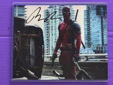 DEADPOOL Hand Signed 8x10 Photo - Certificate of Authenticity and Free Delivery
