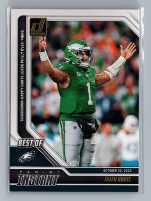 2024 Donruss - Jalen Hurts #21 Best of Panini Instant Philadelphia Eagles