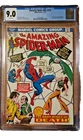 Amazing Spider-Man #127 CGC 9.0 1973 White Pages 2118024002 John Romita cover