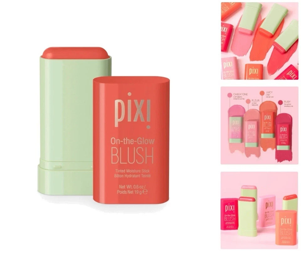 Pixi By Petra On-The-Glow Blush Tinted Moisture Stick New In Box JUICY - Image 3 of 3