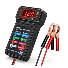 Car Battery Tester with LED Indicator LCD Display,Battery Load Tester 12V