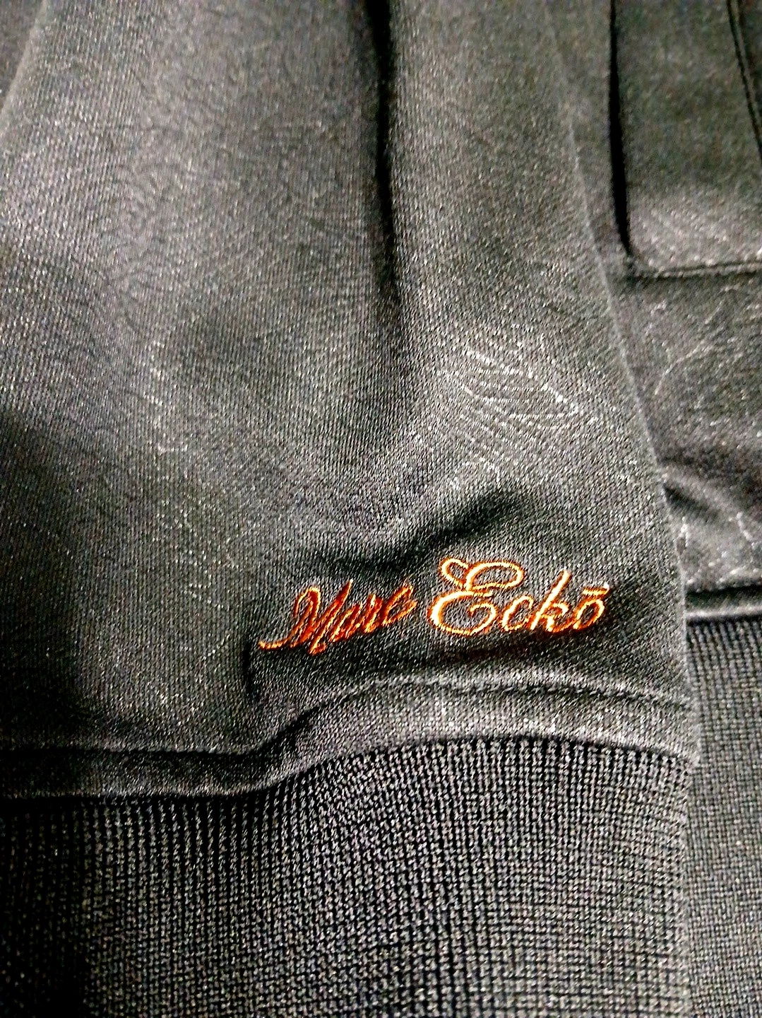 Marc Ecko Cut & Sew Koi Dragon Embroidered Sukajan Track Jacket Mens M Black Y2K image 4