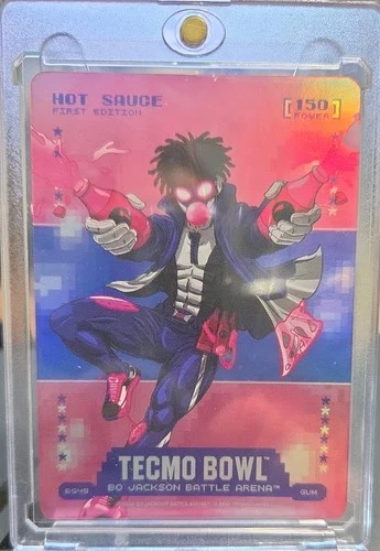 2026 Bo Jackson Battle Arena Hot Sauce Gum Bubble Gum Battlefoil #BG49