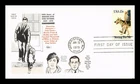 US COVER SEEING EYE GUIDE DOGS 50TH ANNIVERSARY FDC FIRST RANK CACHET